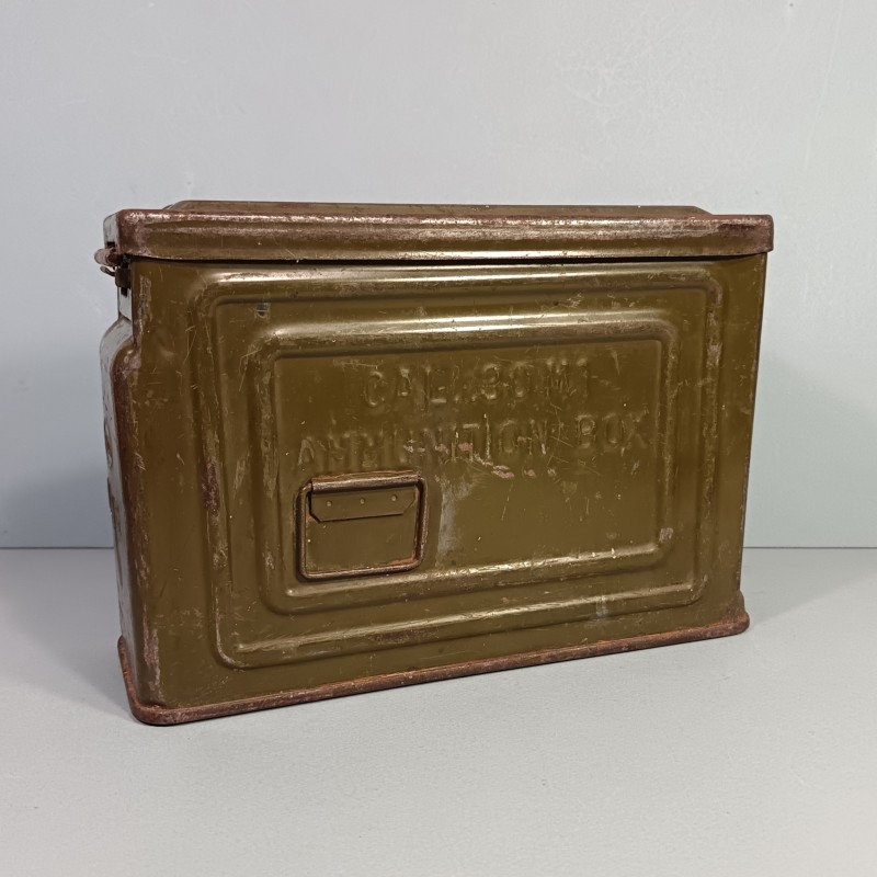 CAISSE A MUNITION CALIBRE 30 US WW2 AMMUNITION BOX CAL. 30 M1